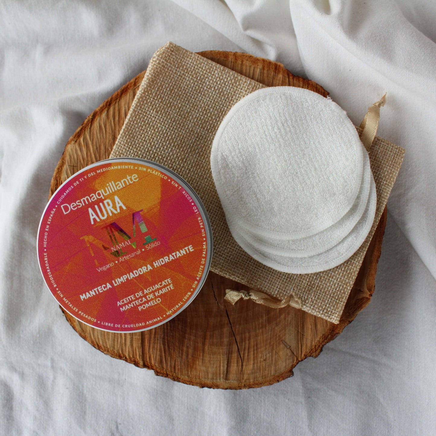 Discos desmaquillantes reutilizables