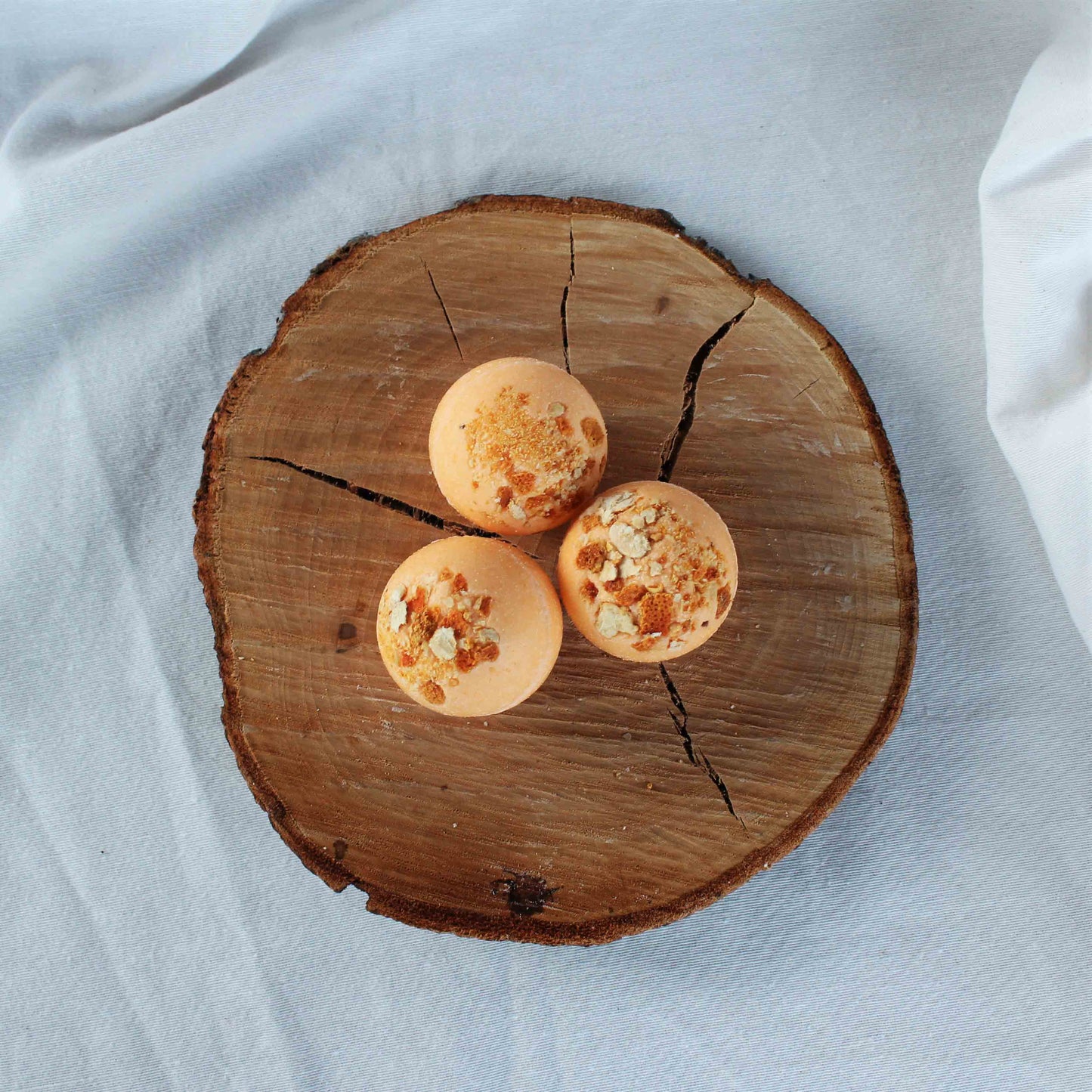 Bomba de baño natural de pomelo