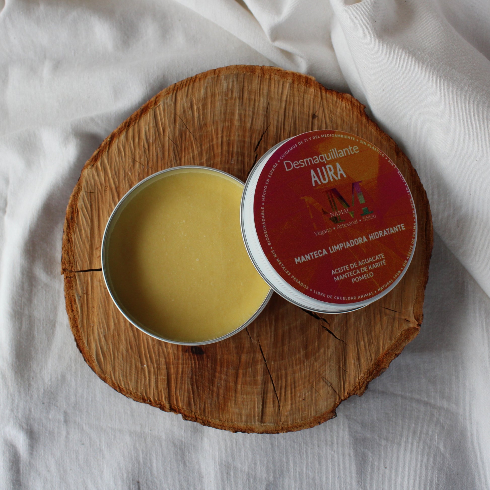 Bálsamo desmaquillante sólido